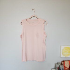 Athleta light pink tank top